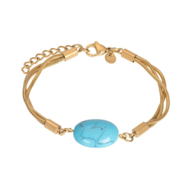 Bracelet summer goud