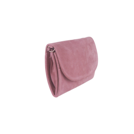 Amalfi suede licht roze