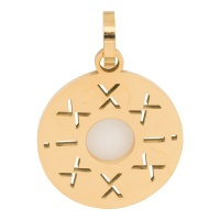 Pendant IXXXI OPEN 25mm (goud)