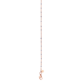 ixxxi ketting grey beads rose