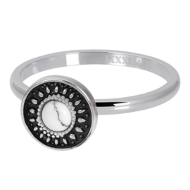vintage white zilver 2mm
