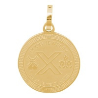 Pendant IXXXI 38mm (goud)