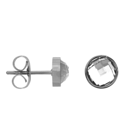 ixxxi Earstud Expression Circle zilver