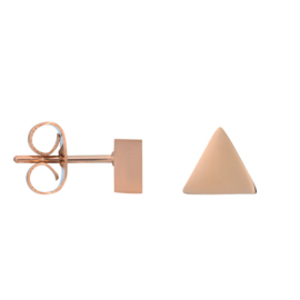 ixxxi earstud abstract triangle rose