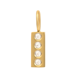 ixxxi Charm Design Rectangle goud