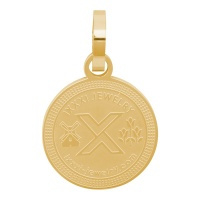 Pendant IXXXI 22mm (goud)