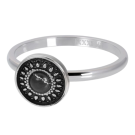 vintage black zilver 2mm