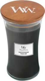 large candle black peppercorn