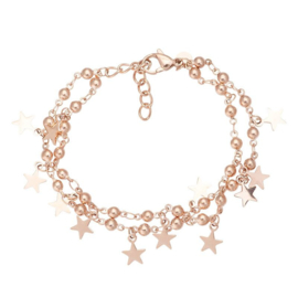 IXXXI armband Dazzling stars rose