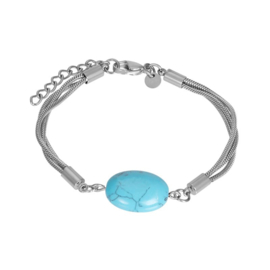 Bracelet summer zilver