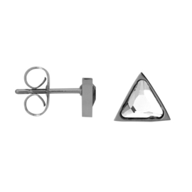 ixxxi earstud Expression Triangle zilver