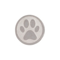 Top Part Dog Foot (zilver)