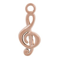 Charm music key rose