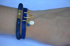 Set armbanden 'beautiful blue'