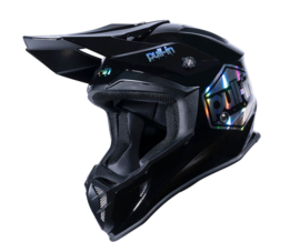 Pull-in Helmet Solid Black Youth 2023