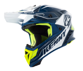 Kenny Trophy Helm Navy Wit