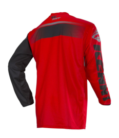 Kenny Track Jersey Youth Grey Red 2018