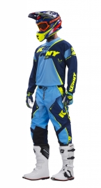 Kenny Track Pant Youth Navy Cyan Yellow 2017