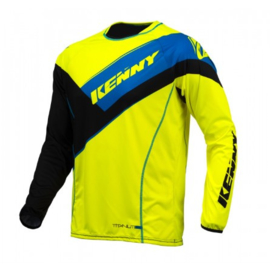 Kenny Titanium Jersey Black Yellow Blue 2016