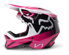Fox V1 Helmet Pink 2023 Youth