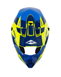 Kenny Track Helmet Navy Neon Yellow 2023