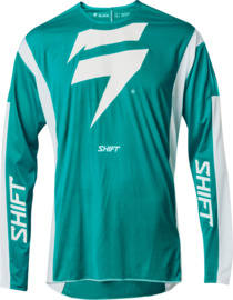 Shift Black Label Race Jersey Green White