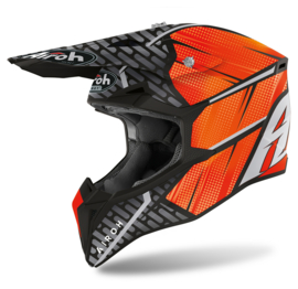 Airoh Wraap Idol Helmet Orange Matte