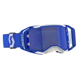 Scott Prospect 2.0 Blue White W/ Blue Chrome Works