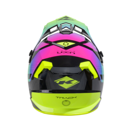 Kenny Track Helmet Graphic Neon 2025