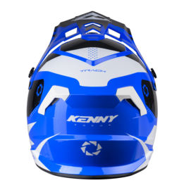 Kenny Track Graphic Helmet Blue 2024