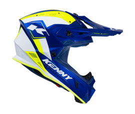 Kenny Titanium Helm Graphic Navy Neon Yellow 2023