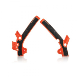 Acerbis X-Grip Framebeschermer SX85 13-17 TC85 14-17 Oranje Zwart