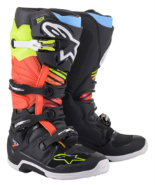 Alpinestars Tech 7 Boots Black Fluo Yellow/Red