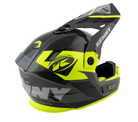 Kenny Track Graphic Helm Black Neon Yellow 2021