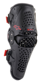 Alpinestars SX-1 V2 Adult Knee Protector Black Red