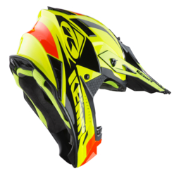 Kenny Trophy Helm Neon Geel Oranje