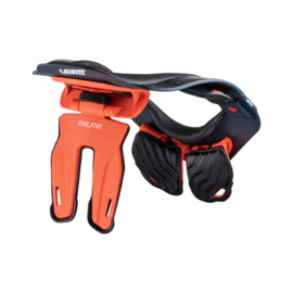 Leatt 5.5 Neck Brace Orange Navy Black