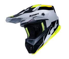 Kenny Track Helmet Black Grey 2023