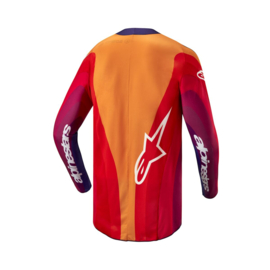 Alpinestars Techstar Pneuma Jersey Deep Purple Orange Deep Blue 2024
