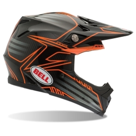 Bell Moto-9 Carbon Pinned Orange