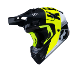 Kenny Performance Helmet Graphic Black Neon Yellow Silver 2023