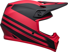 BELL MX-9 Mips Helm  Disrupt Matte Black Red