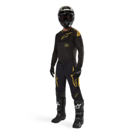 Alpinestars Supertech Ward Jersey Black Yellow 2024