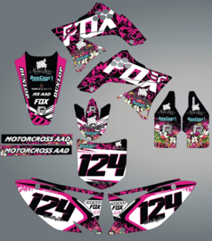 Stickerset KX250F divers