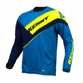 Kenny Titanium Jersey Navy Cyan 2016