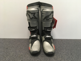 Alpinestars Tech 10 Boots Silver Red Maat 7 (40.5)