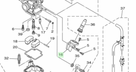 OEM Yamaha YFM90R choke set