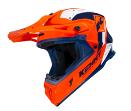Kenny Titanium Helm Graphic Orange 2023