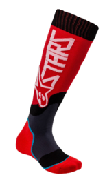 Alpinestars Mx Plus-2 Youth Sokken Red White