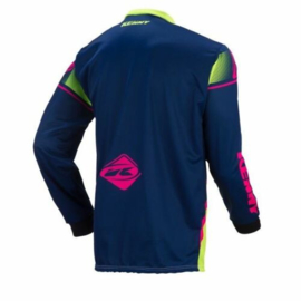 Kenny Track Jersey Navy Lime Pink 2017
